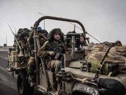 Israeli soldiers (Mostafa Alkharouf/Anadolu Agency via Getty)