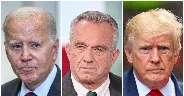 Poll: Tight Race Between Biden and Trump, RFK Jr. Complicates Matters