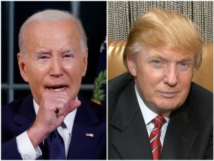 Joe Biden 2023 and Donald Trump 2004