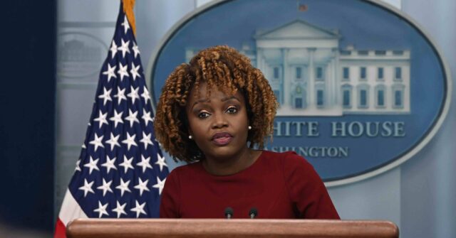 WATCH: Karine Jean-Pierre Blasts Left-wing Democrats for Equivocating on Hamas Terror