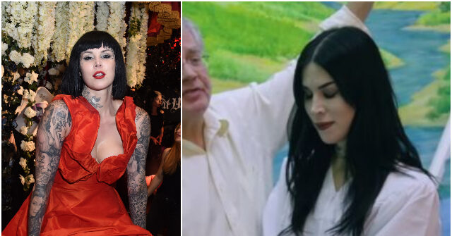 Watch: Fashion Mogul Kat Von D Baptized into Christianity After Tossing Witchcraft Books