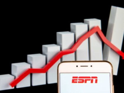 HONG KONG - 2018/12/15: American sports television channel ESPN logo is seen on an Android