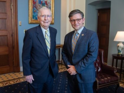 Mike Johnson and Mitch McConnell