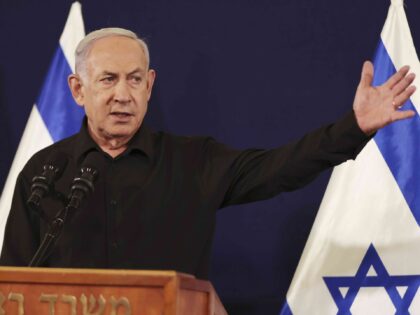 Netanyahu (Abir Sultan / Associated Press)