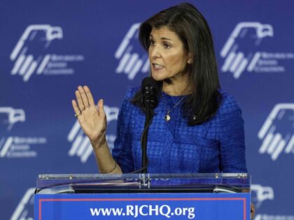 Nikki Haley RJC (John Locher / Associated Press)