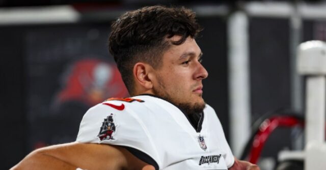 WATCH: Bucs Punter Jake Camarda Uses Helmet to Smack Bills' Greg Rousseau in the Head