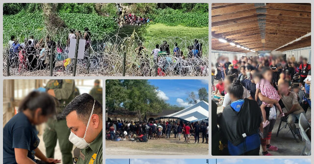 7K Migrants Apprehended in 4 Days in Texas Border Sector