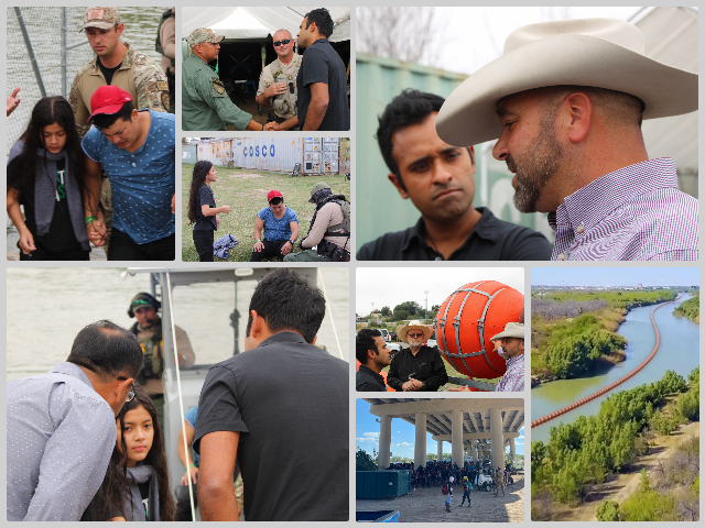 GOP Presidential Candidate Ramaswamy Witnesses Migrant Rescue During Texas Border Tour - Vimarsana News