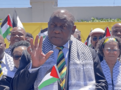 Cyril Ramaphosa backs Palestinians (Twitter)