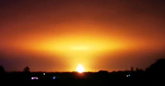 Massive Fireball Seen Outside Oxford as Explosion Erupts at Power Plant