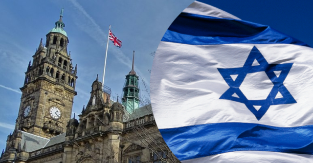Protester Climbed Town Hall to Remove Israeli Flag, Raise Palestinian