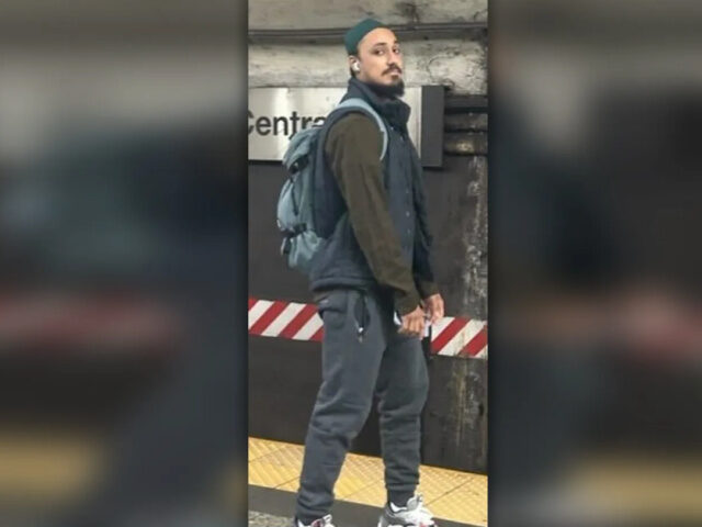 A man is suspected of socking a woman in the face in a Manhattan subway station during the