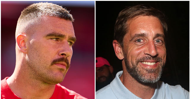 Aaron Rodgers Takes a Jab at Taylor Swift's Boyfriend, Calls Travis Kelce 'Mr. Pfizer' Over Vaccine Pitchman Deal