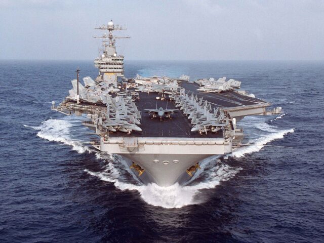 U.S.S. Eisenhower (U.S. Navy/Liaison via Getty)