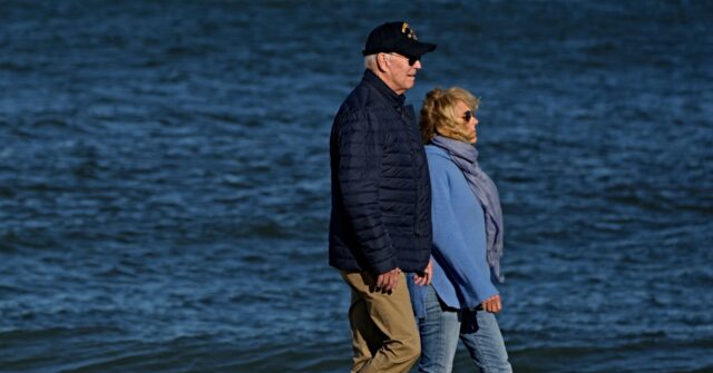Joe Biden Enjoys Breezy Beach Walks as Middle East Explodes