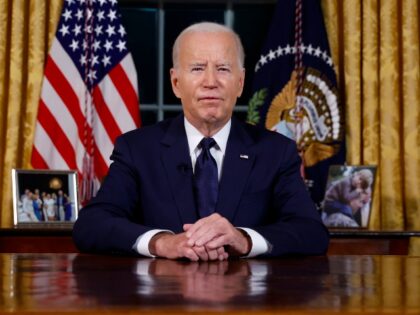 President Joe Biden speaks from the Oval Office of the White House Thursday, Oct. 19, 2023