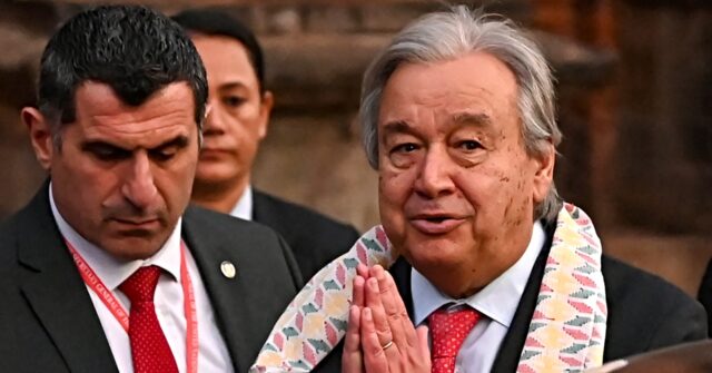 U.N. Chief Guterres Issues Latest Climate Warning -- 'Fossil Fuel Age Must End'