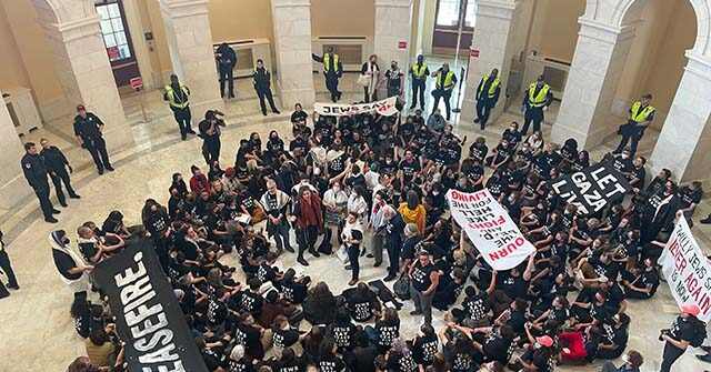 Pro-Palestinian Insurrectionists Occupy Federal House Office Building