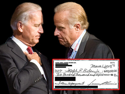 Joe (left) and Jim Biden in August 2008. (Rick Friedman/Corbis via Getty Images; BNN)