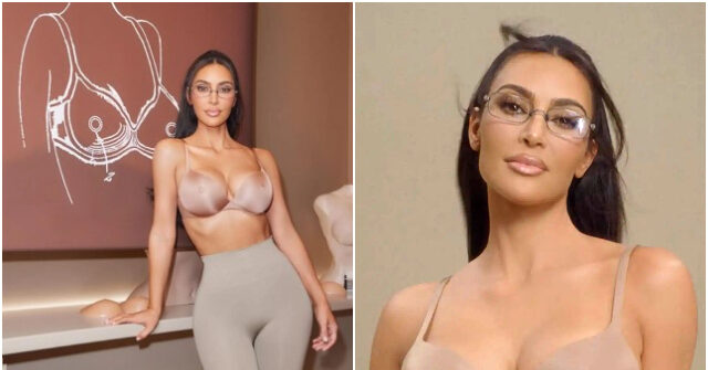 Kim Kardashian Hits New Low, Sells 'Faux Nipple' Bras so Women Can 'Always  Looks Cold' Despite Global Warming - Breitbart