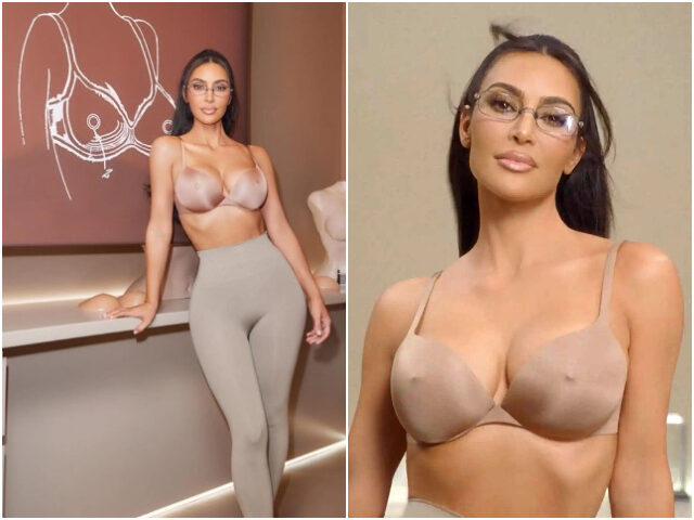 Kim Kardashian FREES THE NIPPLE With Wild New Bra 