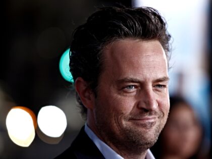 FILE - Matthew Perry arrives at the premiere of "The Invention of Lying" in Los Angeles on