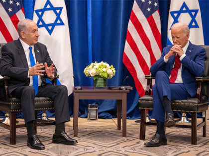 Hostage Gaza - President Joe Biden meets with Israeli Prime Minister Benjamin Netanyahu on the sidelines of the 78th United Nations General Assembly in New York City on September 20, 2023. (Photo by JIM WATSON/AFP via Getty Images)