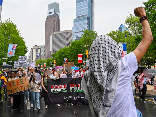 WATCH: Speaker at Pro-Palestinian Rally in Philly Congratulates Hamas on 'Job Well Done' - Vimarsana News