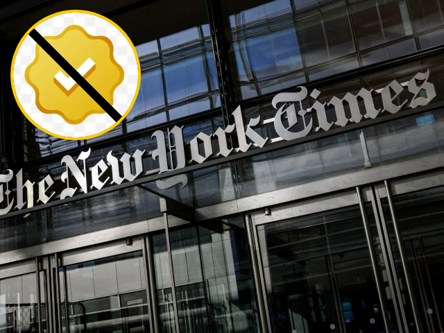 Nolte: Xwitter Strips Gold 'Verified' Badge from Fake News Merchants at New York Times - Vimarsana News