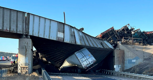 VIDEO: Trucker Killed When Colorado Train Derails and Bridge Collapses