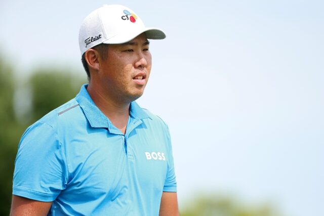 An Byeong-hun of South Korea was issued a three-month ban by the PGA Tour on Wednesday for