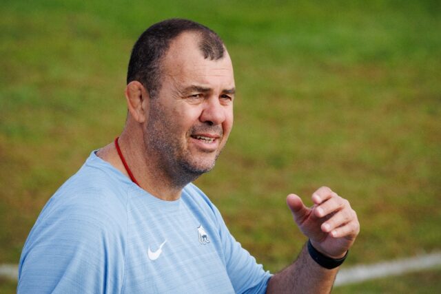 Argentina head coach Michael Cheika says the Pumas have been steadily building momentum th