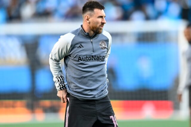 Argentine star Lionel Messi of Inter Miami was named on Thursday as a finalist for the MLS