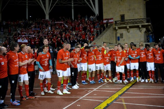 Austria became the eighth team through to Euro 2024