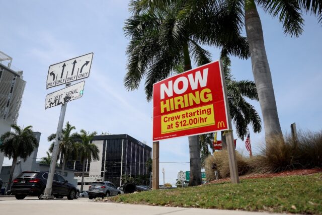 The world's biggest economy added 336,000 jobs in September, while August job gains were r
