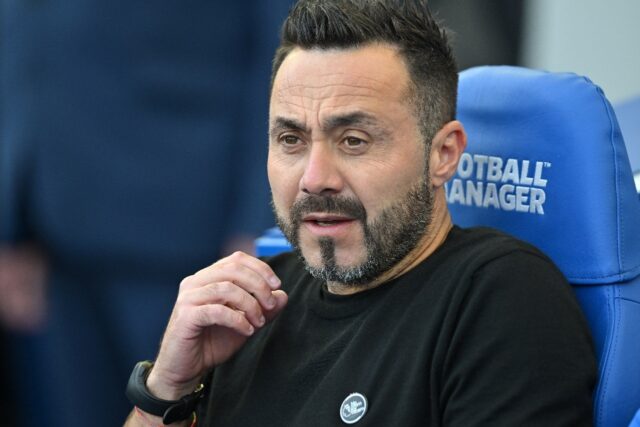 Brighton boss Roberto De Zerbi