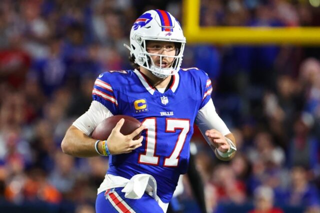Buffalo's Josh Allen threw for two touchdowns and ran for another to lead the Bills over T
