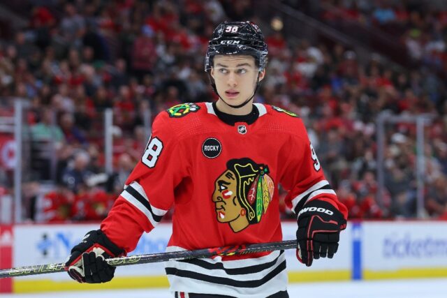 Chicago Blackhawks teen forward Connor Bedard, this year's top pick in the NHL Draft, will