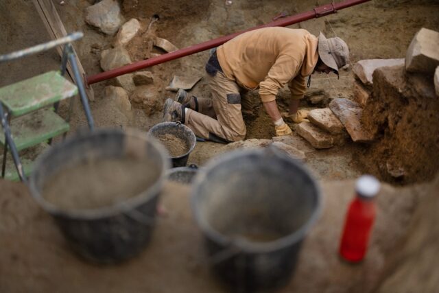 The latest dig has already turned up a handful of previously undiscovered fragments from t