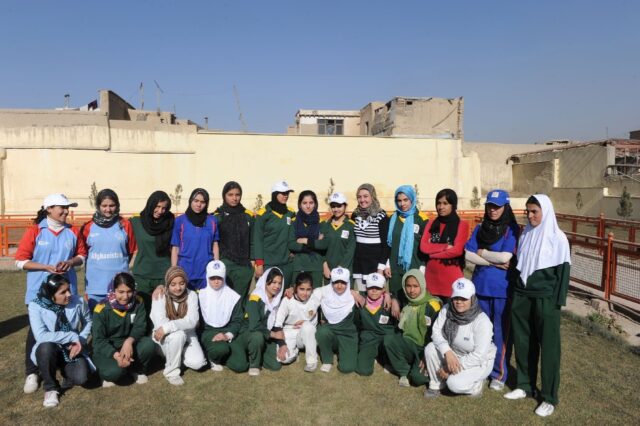 'Don't forget us': In this photograph taken on January 4, 2011, members of Afghanistan's f
