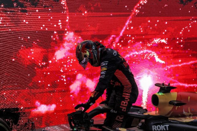 Dutch driver Max Verstappen has already wrapped up a third straight world title
