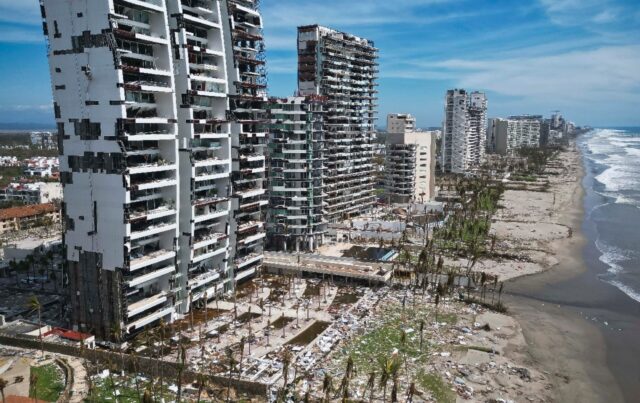 Hurricane Otis severely damaged or destroyed many buildings and led to power and communica