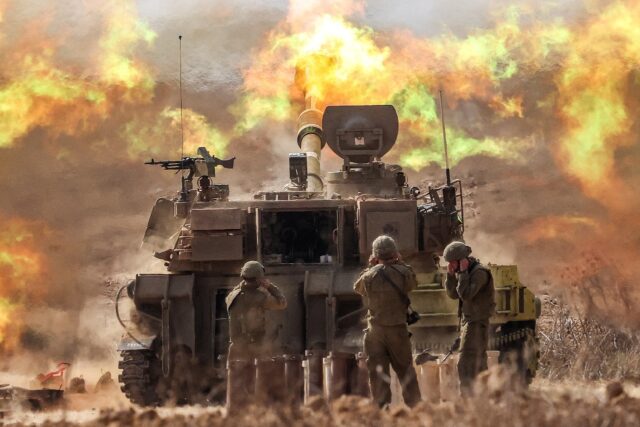 Israel is targeting Gaza with heavy weapons
