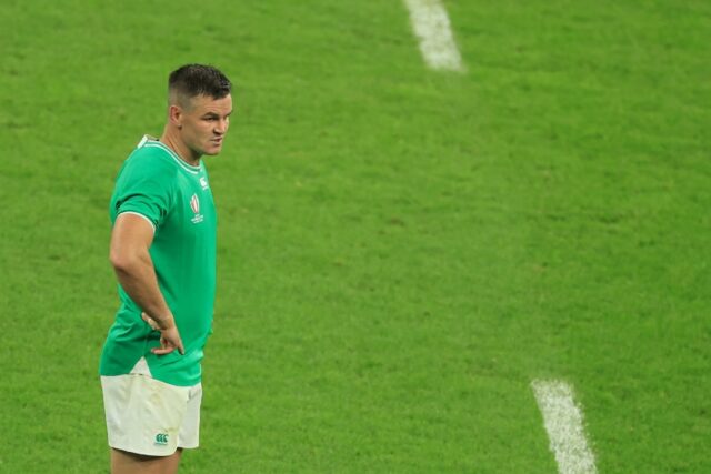 Johnny Sexton was unable to lead Ireland to the World Cup semi-finals