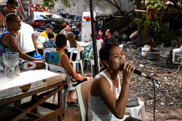 Karaoke is wildly popular in the Philippines, with machines found everywhere from cheap ba