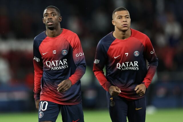 Kylian Mbappe saw several of his France teammates sign for PSG during the summer, includin