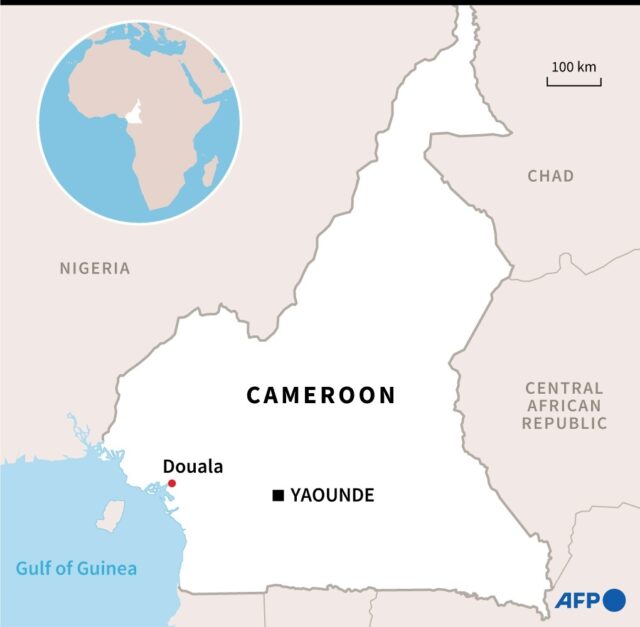 Landslides are frequent during the rainy season in Cameroon's capital Yaounde, where house