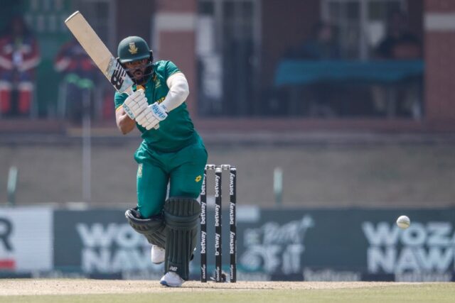 Leading from the front: South Africa' skipper Temba Bavuma