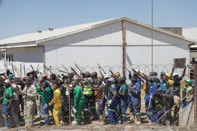 The National Union of Mineworkers (NUM) said 107 of its members had returned to the surfac