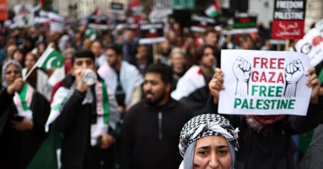 Nearly 100,000 in pro-Palestinian march in London: police - Breitbart